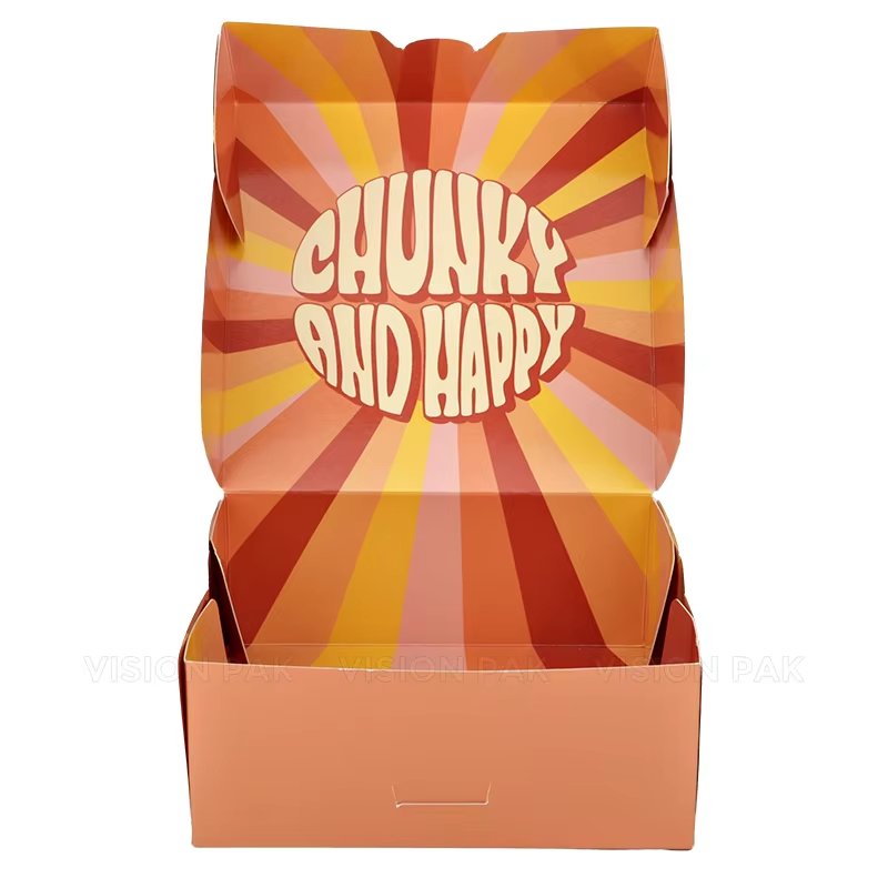 Eco Friendly Foldable Chip French Fries Hot Dog Fried Chicken Hamburger Packaging Foldable Burger Box