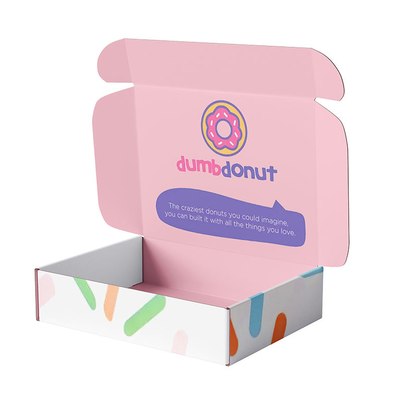 Wholesale Custom Printed Donut Box Packaging Food Doughnut Box & Cookie Boxes