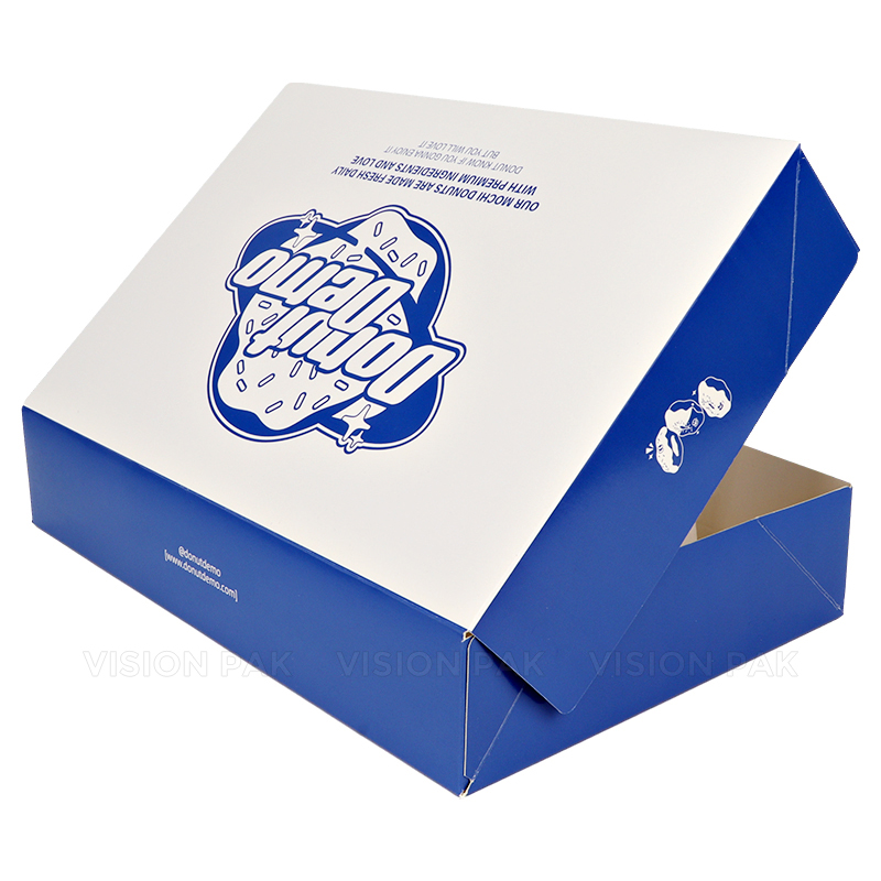 Ecofriendly Packaging Boxes Custom Take Away Sweet Donut Boxes for Packiging