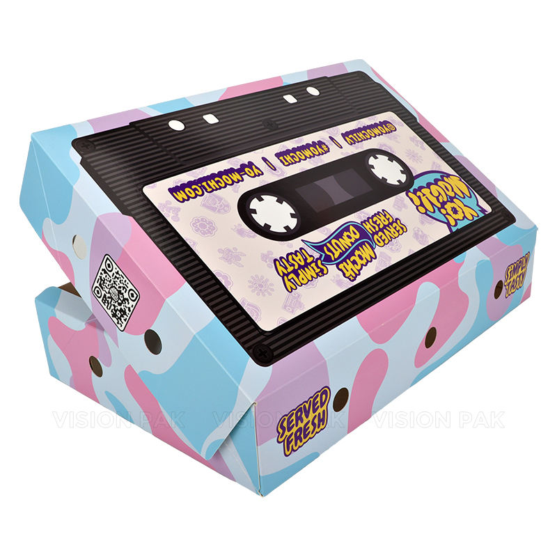 Find similar icon Factory Recyclable Bakery Pop-up Donut Paper Box Custom Cheap Food Packaging